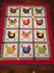 The Funky Chicken Quilt